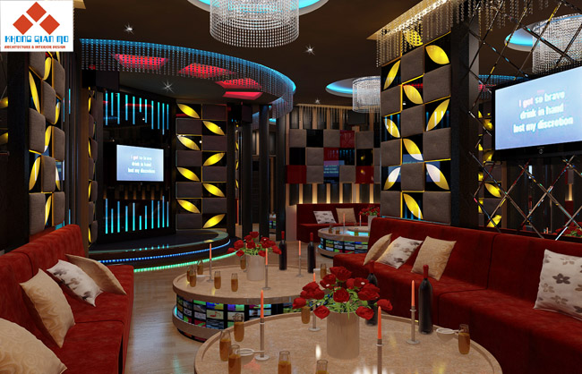 Thiết kế nội thất karaoke - Thiết kế karaoke KEVIN - LÊ ĐỨC THỌ
